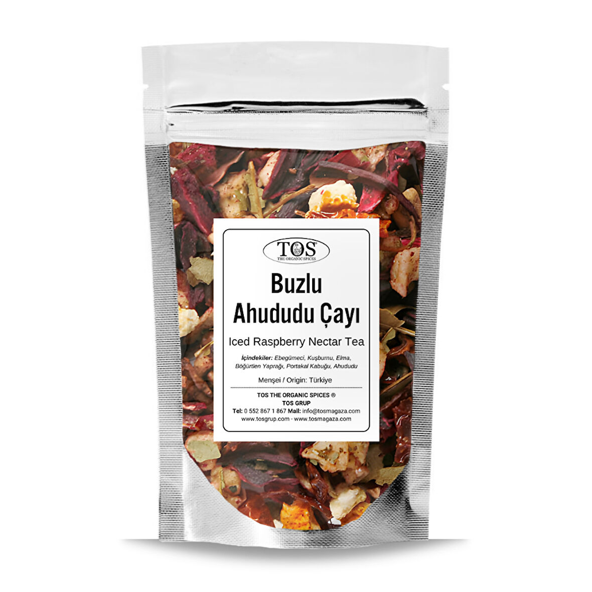 Buzlu Ahududu Nektarı Çayı 40 gr (1. Kalite)