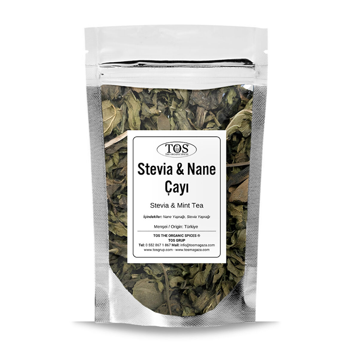 Stevia & Nane Çayı 250 gr (1. Kalite)