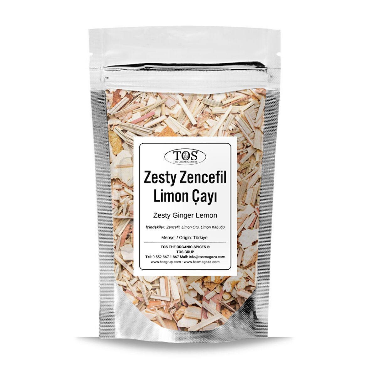 Zesty Zencefil Limon 100 gr (1. Kalite)