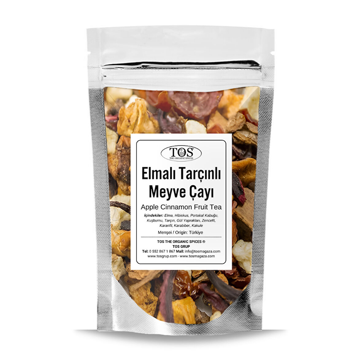 Elmalı Tarçınlı Meyve Çayı 100 gr (1. Kalite)