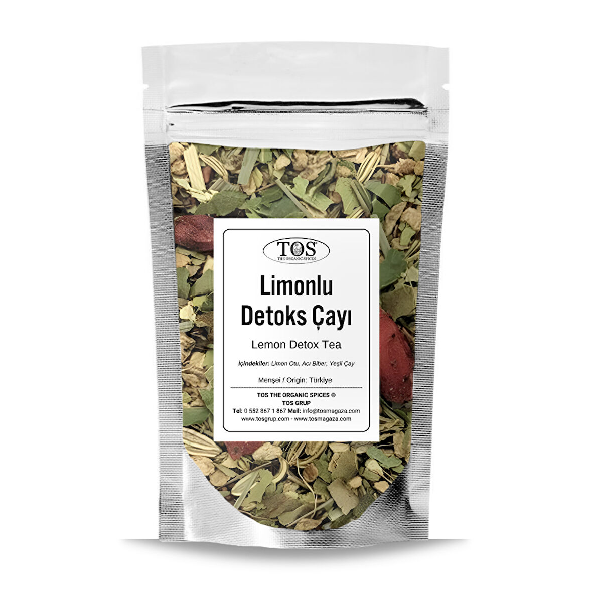 Limonlu Detoks Çayı 40 gr (1. Kalite)