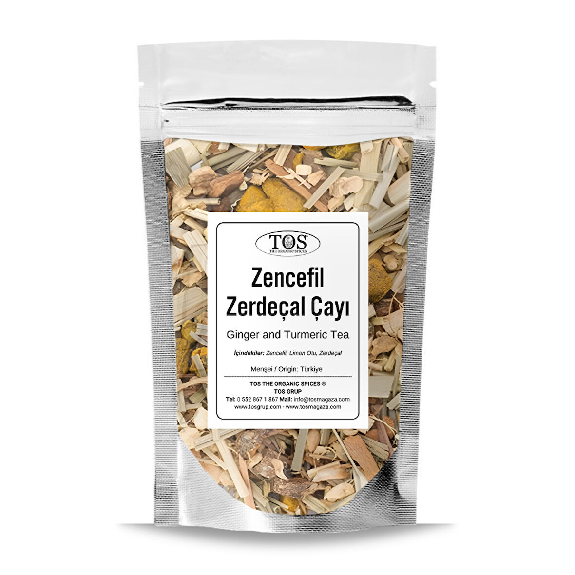 Zencefil ve Zerdeçal Çayı 250 gr (1. Kalite)