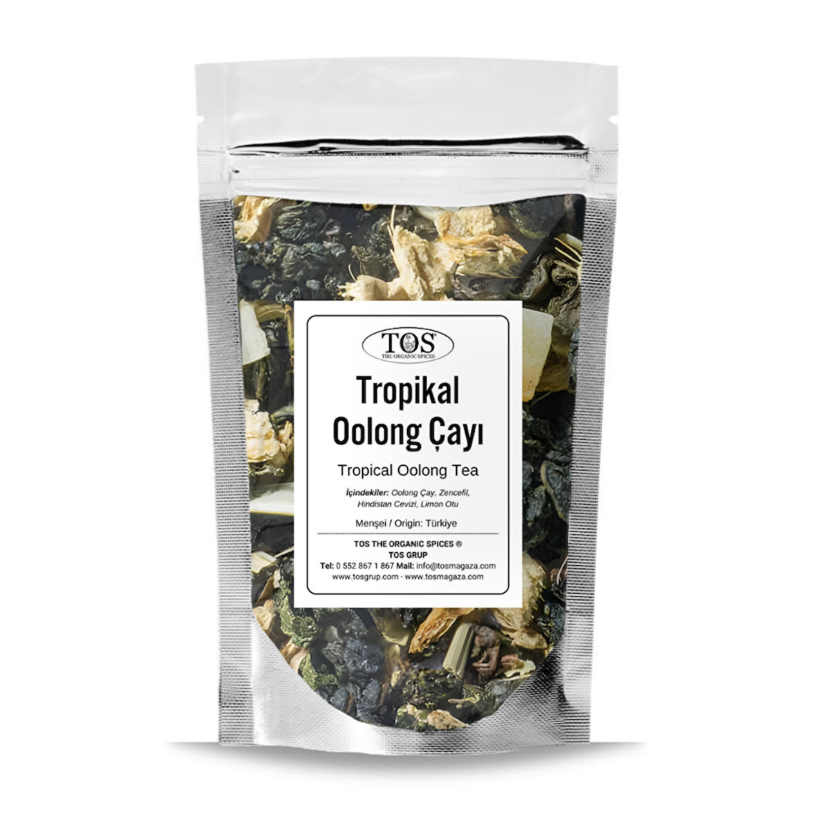 Tropikal Oolong Çayı 100 gr (1. Kalite)