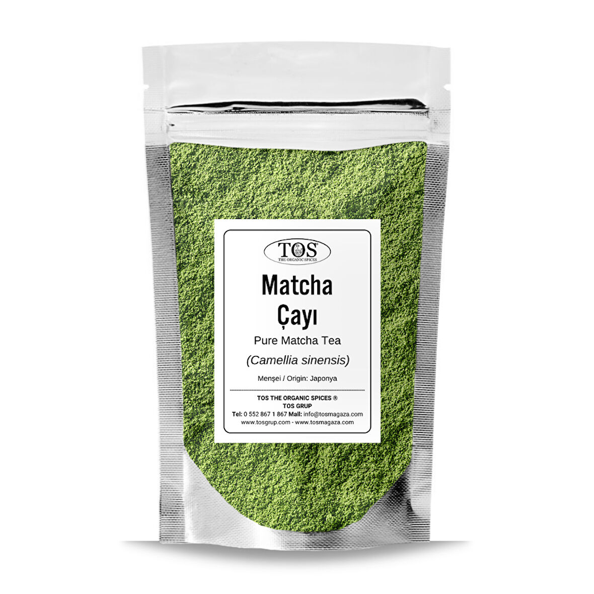 Saf Matcha Çayı 250 gr (1. Kalite) Pure Matcha Tea