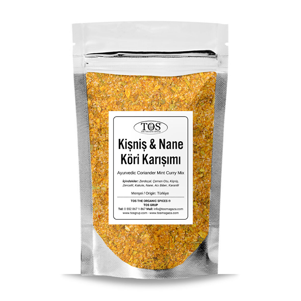 Ayurveda Kişniş Nane Köri Karışımı 100 gr (1. Kalite)
