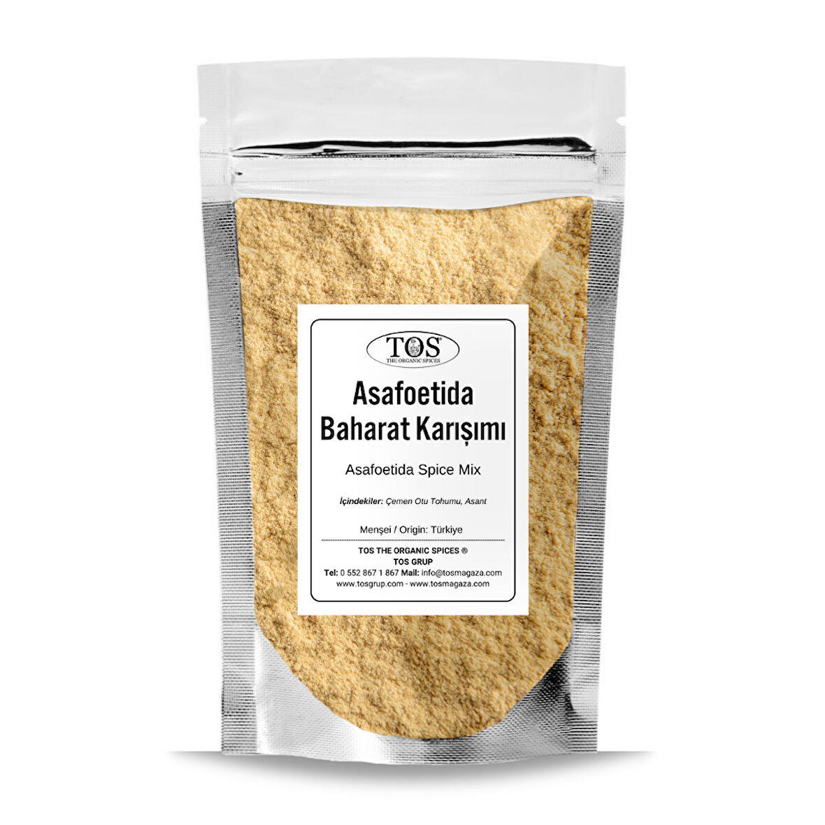 Asafoetida Baharat Karışımı 250 gr (1. Kalite)