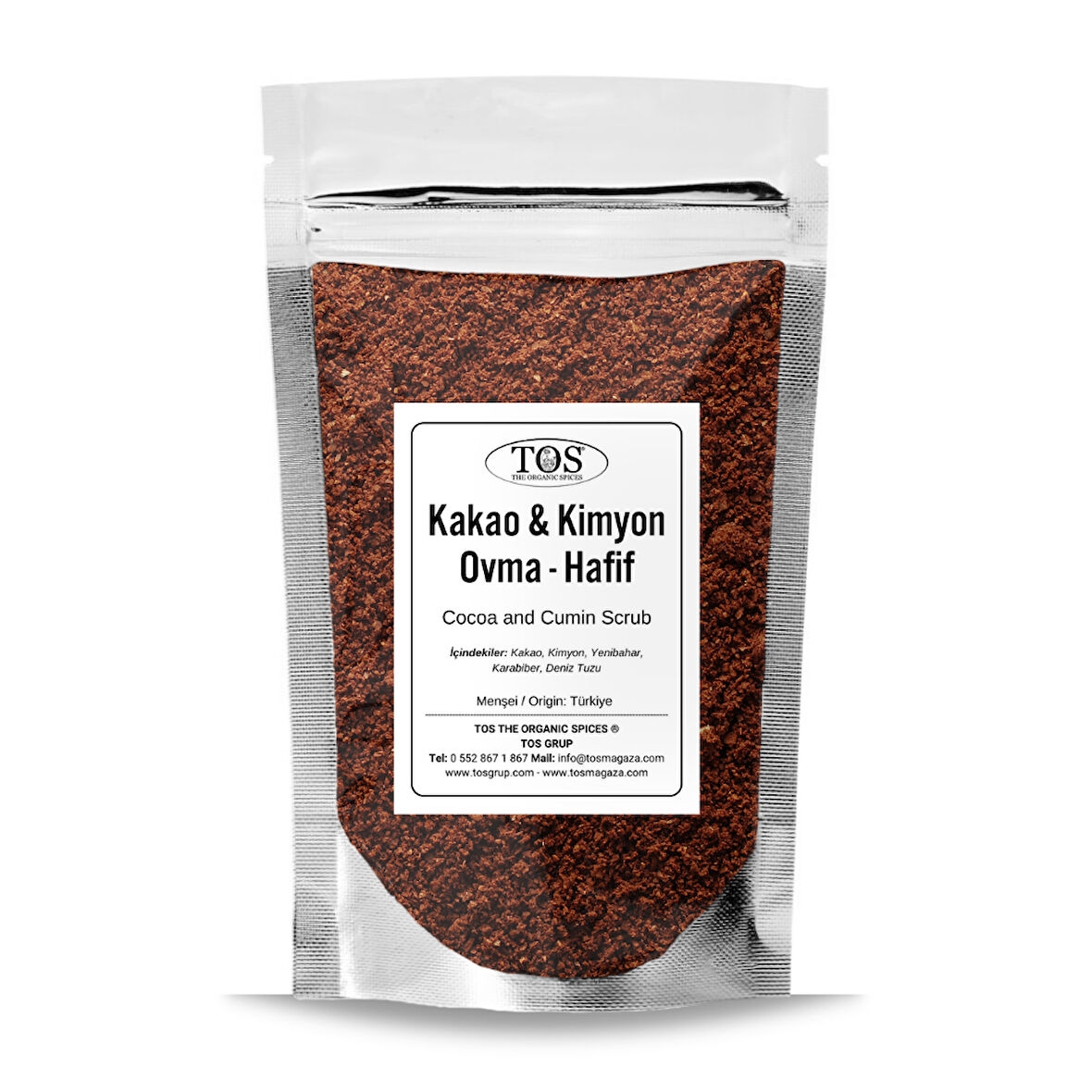 Kakao Ve Kimyon Ovma (Hafif) 100 gr (1. Kalite)