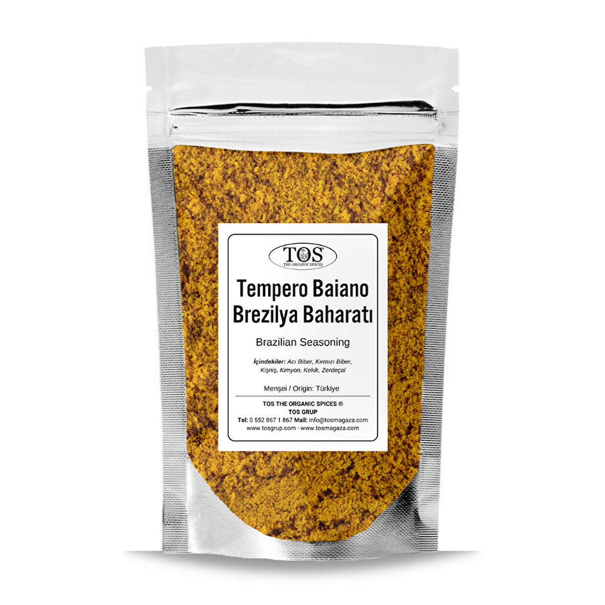 Tempero Baiano Brezilya Baharatı 100 gr (1. Kalite)