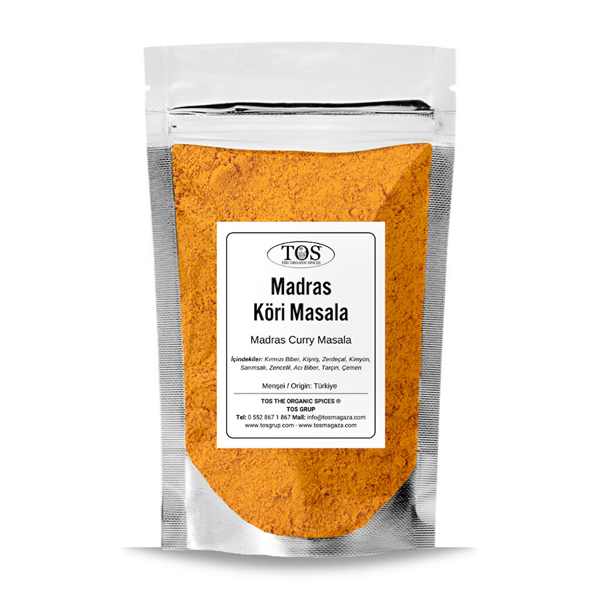 Madras Köri Masala 100 gr (1. Kalite)