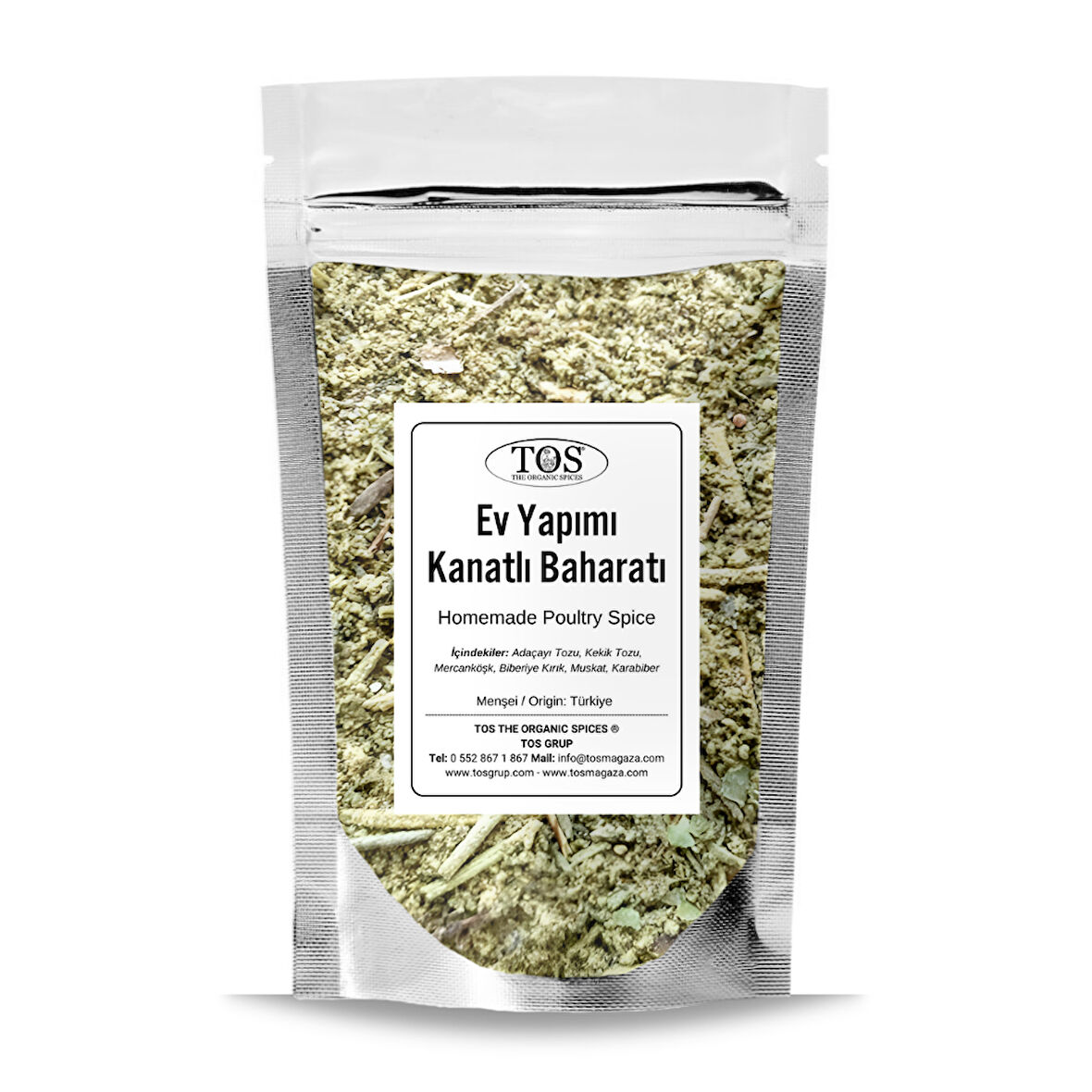 Ev Yapımı Kanatlı Baharatı 100 gr (1. Kalite)