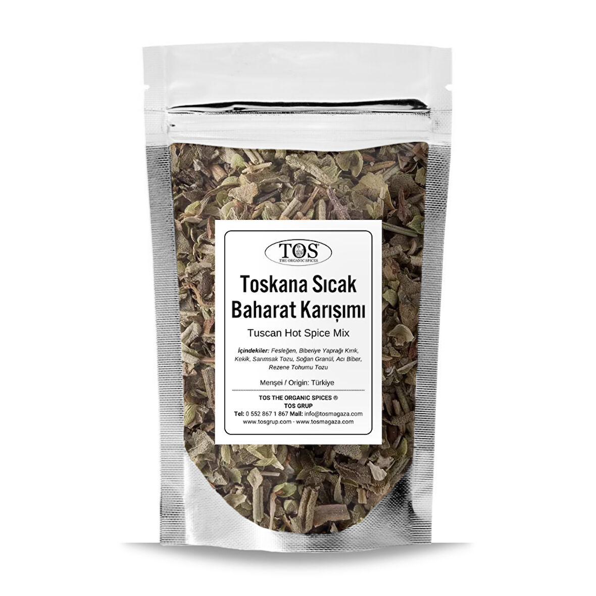 Toskana Sıcak Baharat Karışımı 100 gr (1. Kalite)
