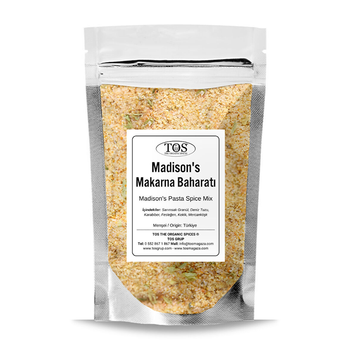 Madison's Makarna Baharatı 100 gr (1. Kalite)