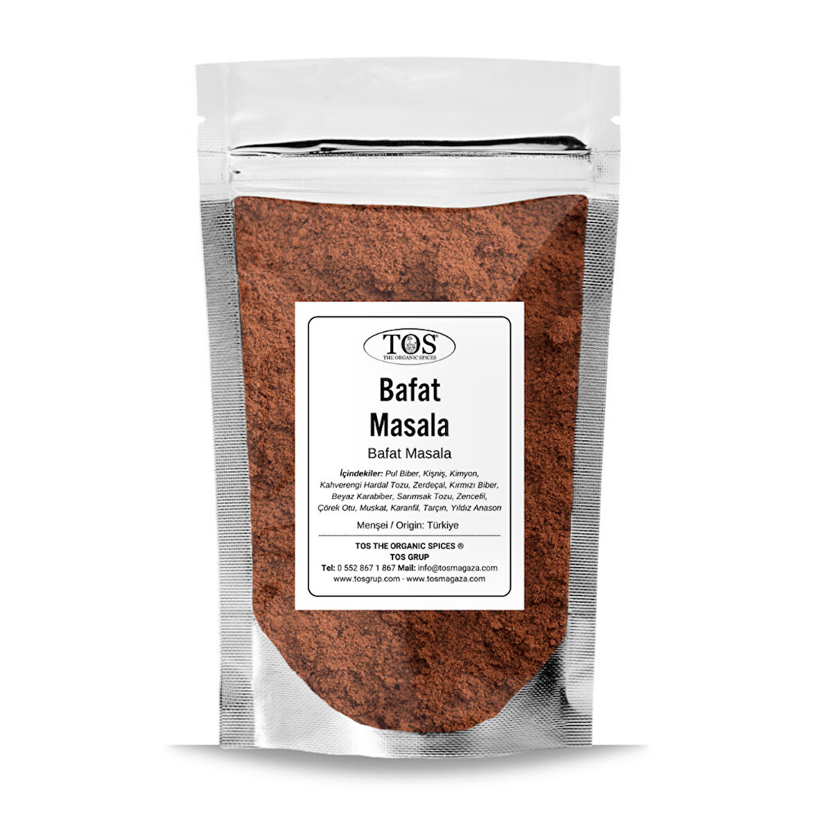 Bafat Masala 100 gr (1. Kalite)