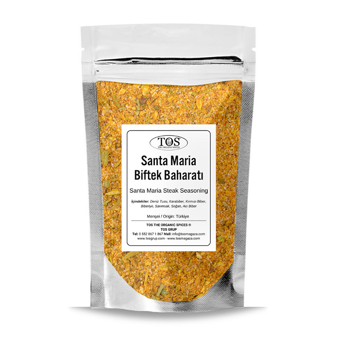 Santa Maria Biftek Baharatı 250 gr (1. Kalite)