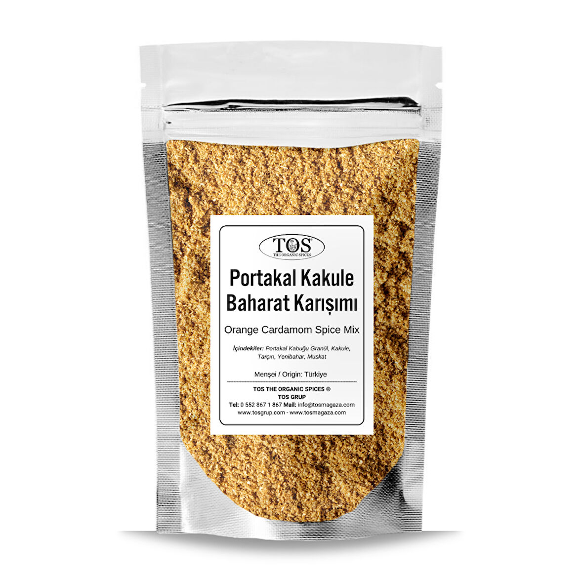 Portakal Kakule Baharat Karışımı 100 gr (1. Kalite)