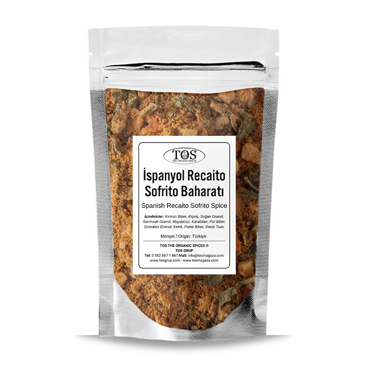 İspanyol Recaito Sofrito Baharatı 500 gr (1. Kalite)