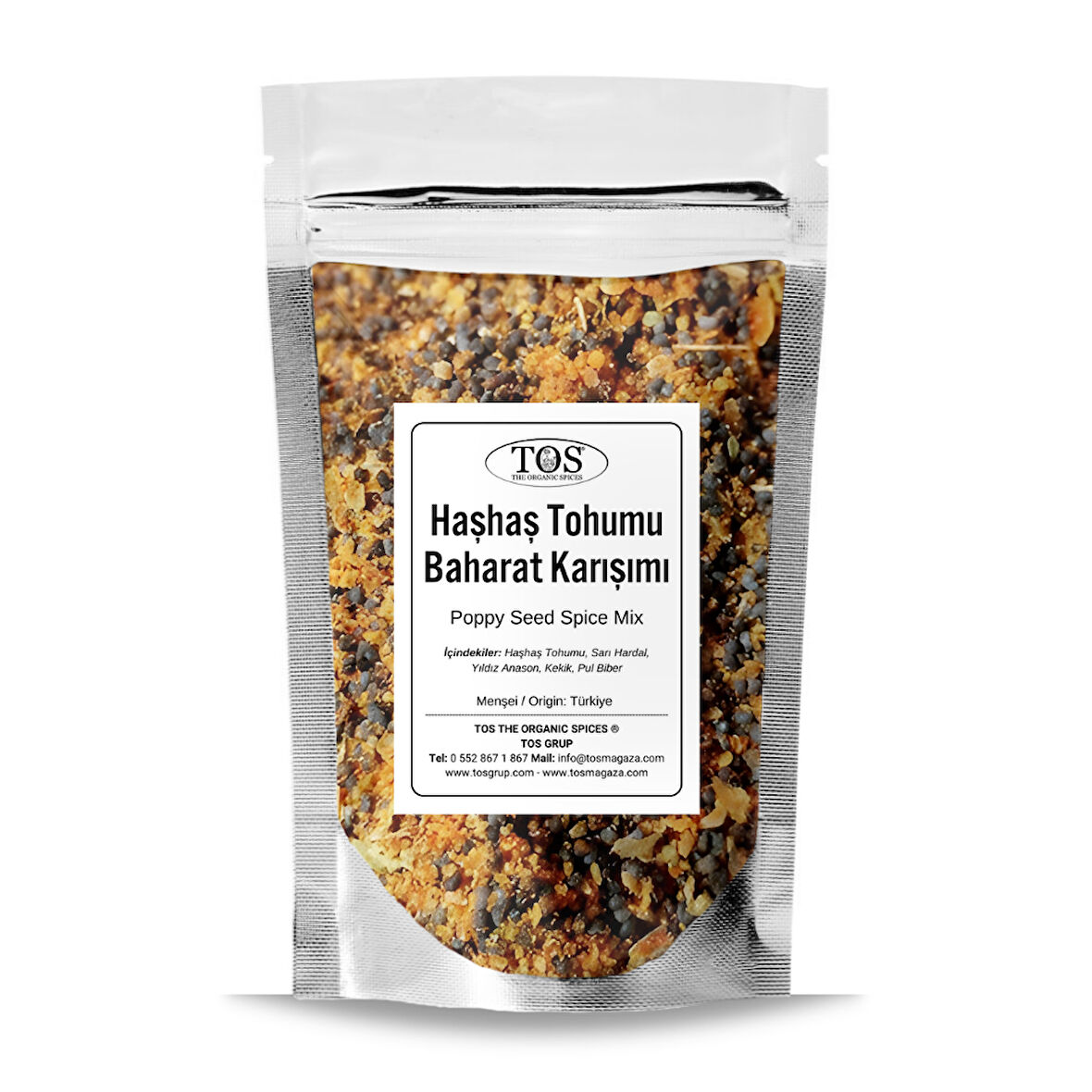 Haşhaş Tohumu Baharat Karışımı 100 gr (1. Kalite)