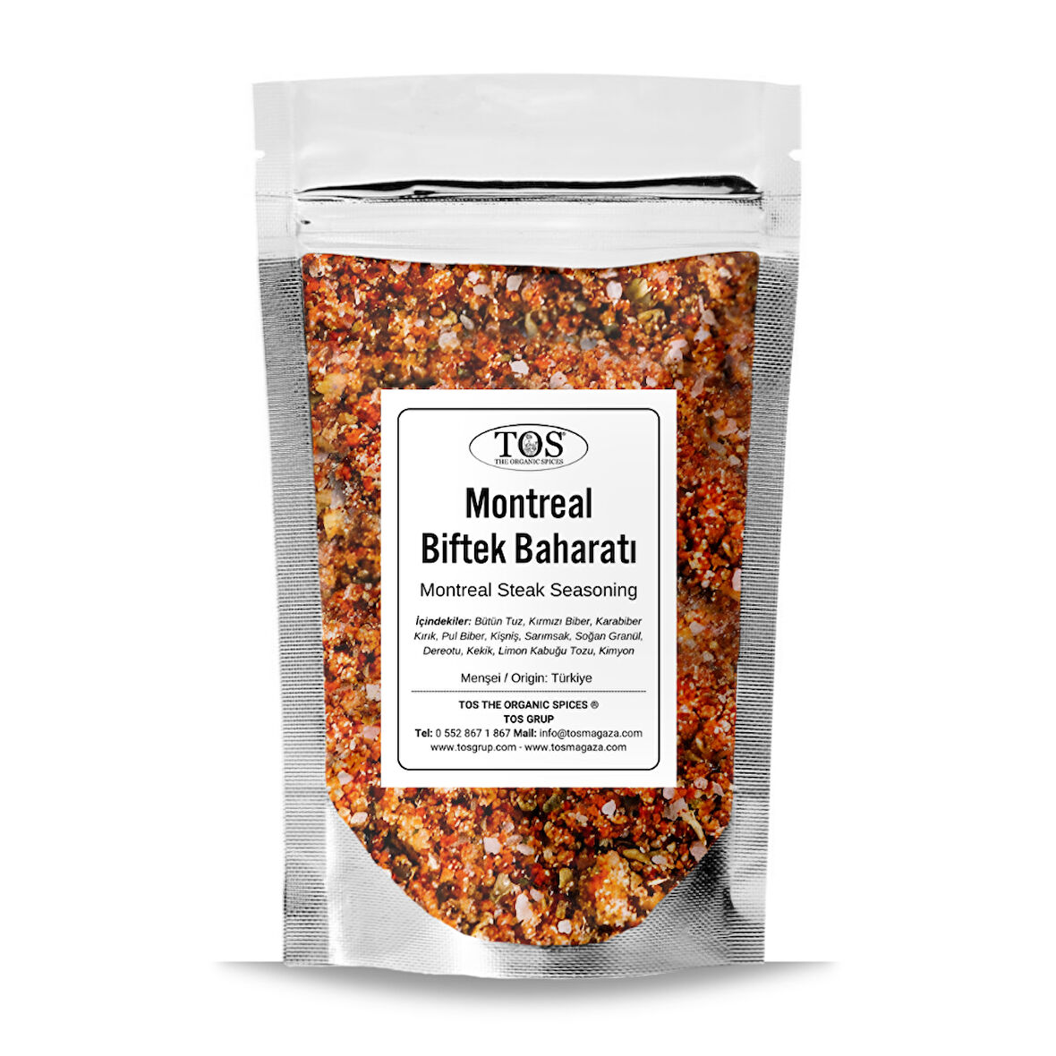 Montreal Biftek Baharatı 500 gr (1. Kalite)