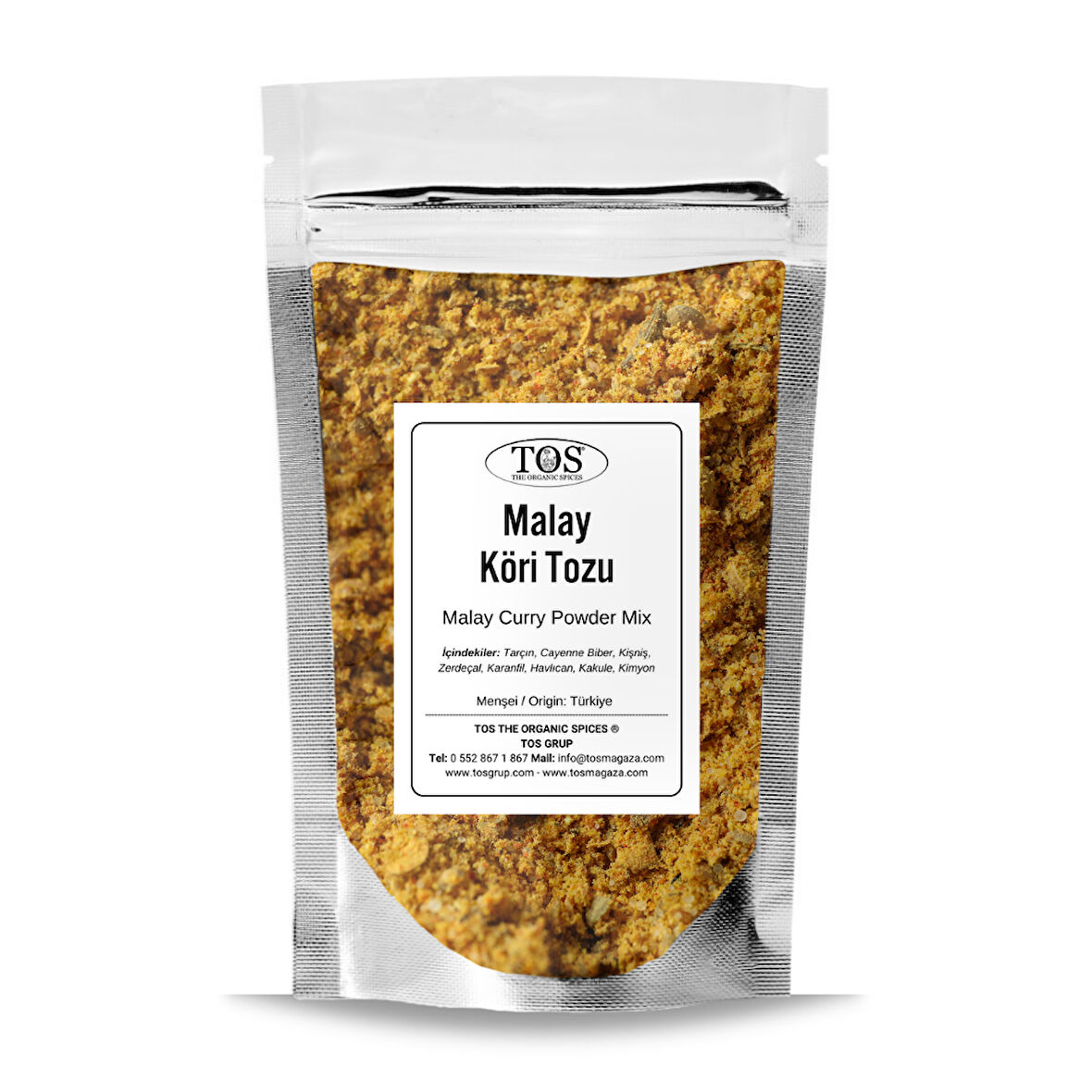 Malay Köri Tozu Karışımı 100 gr (1. Kalite)