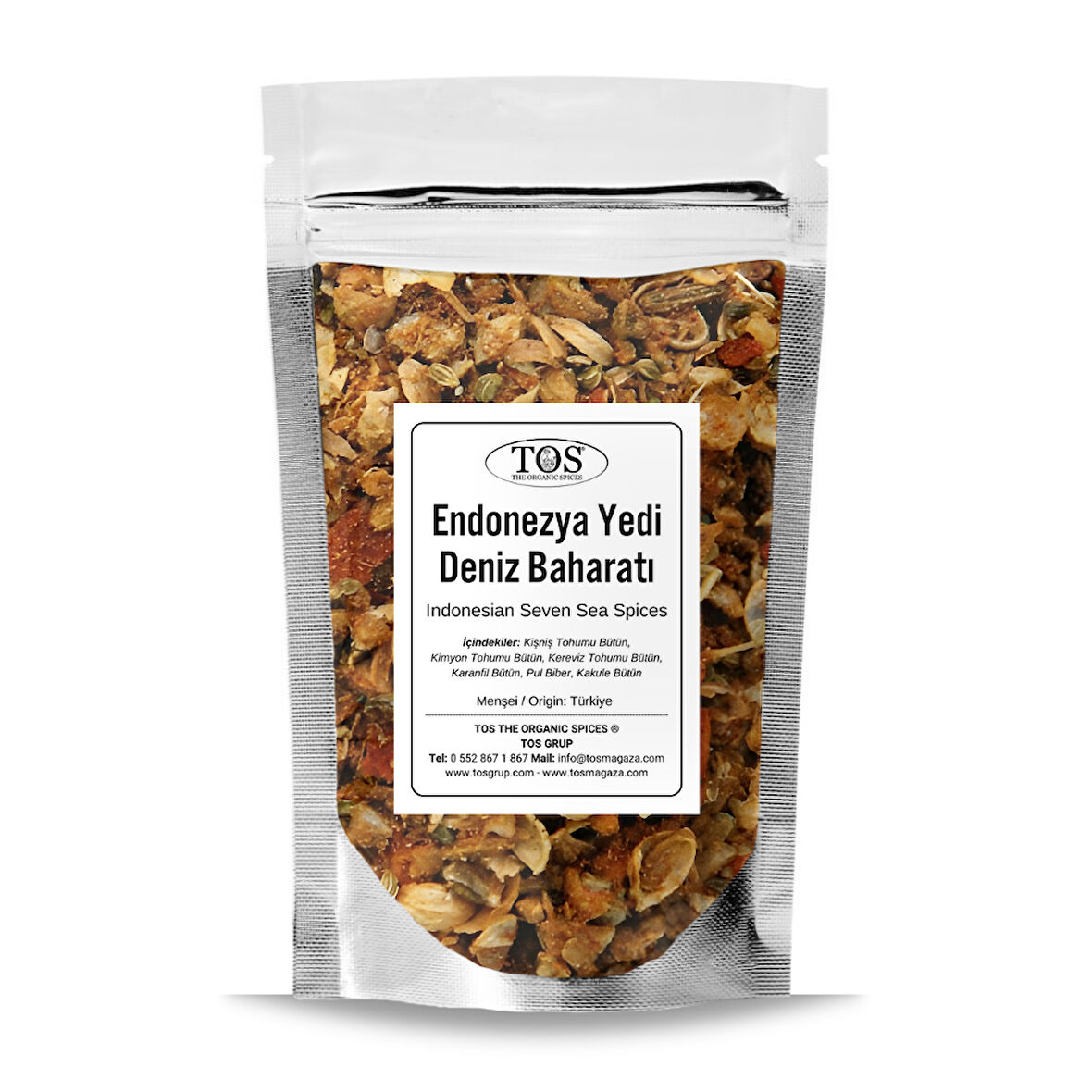 Endonezya Yedi Deniz Baharatı 100 gr (1. Kalite)