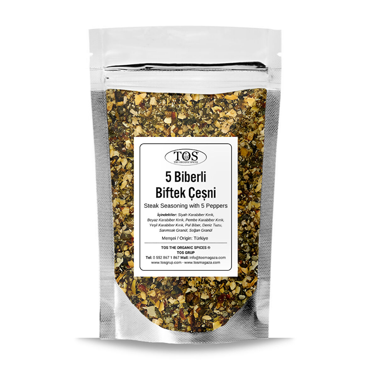 5 Biberli Biftek Çeşni 100 gr (1. Kalite)