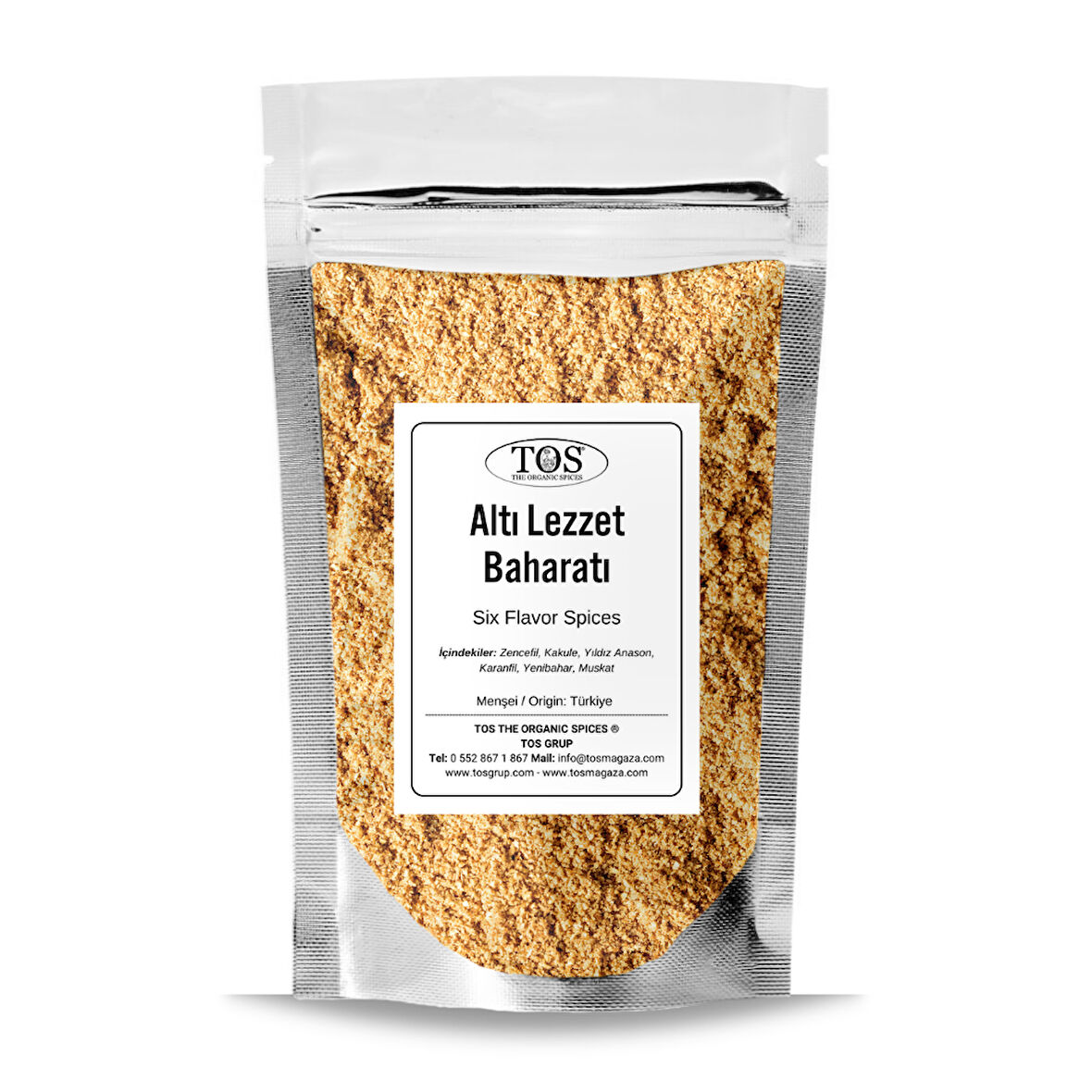 Altı Lezzet Baharatı 100 gr (1. Kalite)