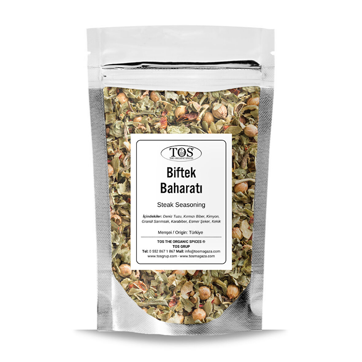 Biftek Baharatı 100 gr (1. Kalite)
