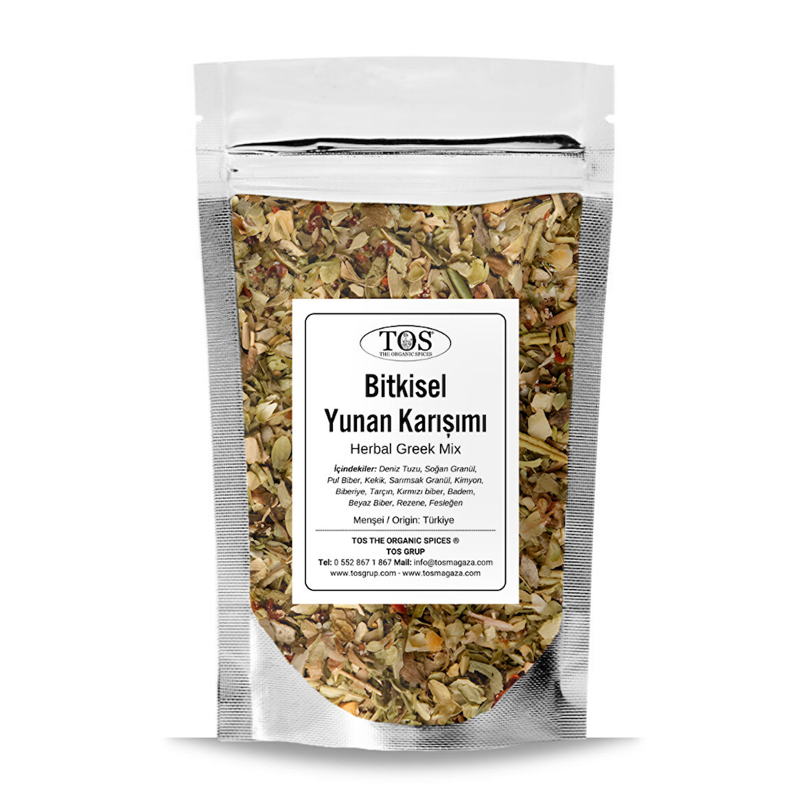 Bitkisel Yunan Karışımı 500 gr (1. Kalite)