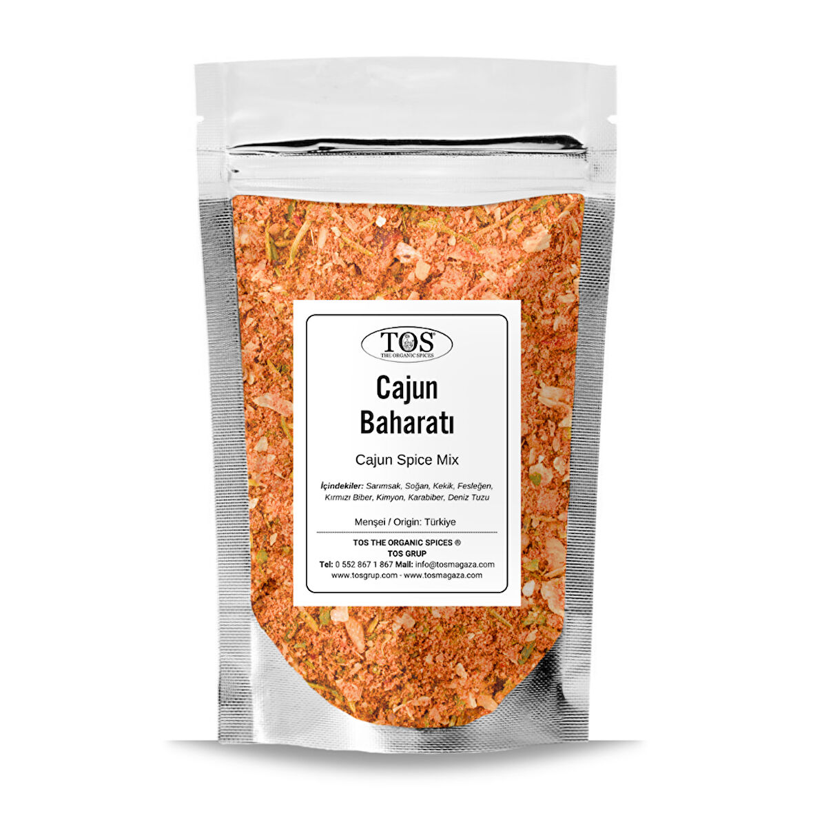 Cajun Baharatı 100 gr (1. Kalite)