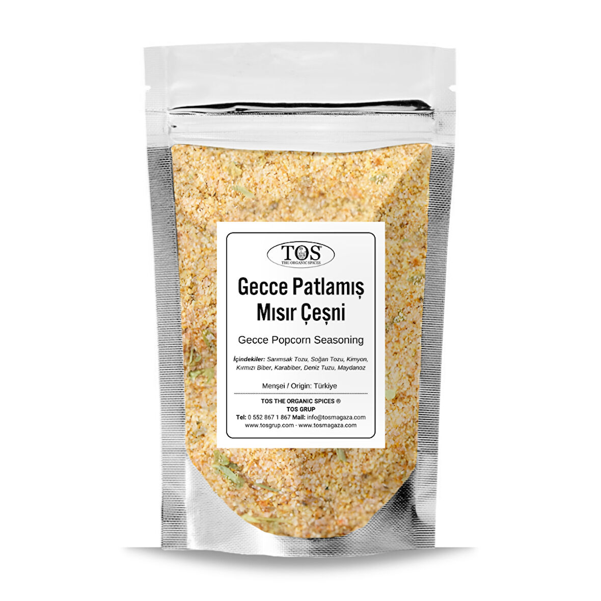 Gecce Patlamış Mısır Çeşni 100 gr (1. Kalite)