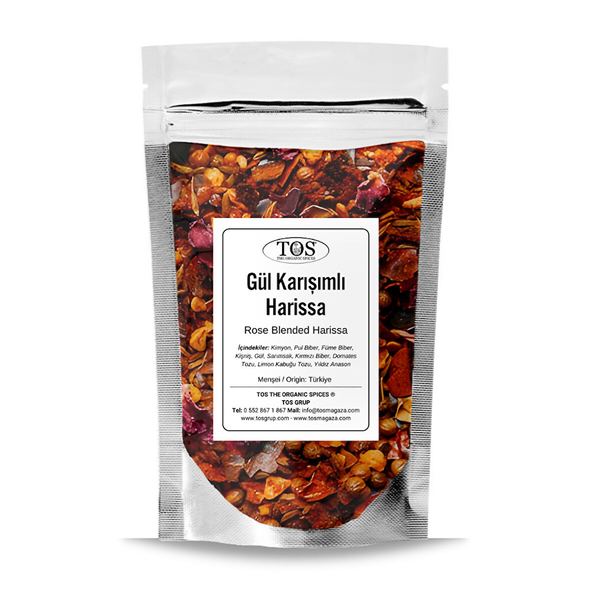 Gül Karışımlı Harissa 100 gr (1. Kalite)