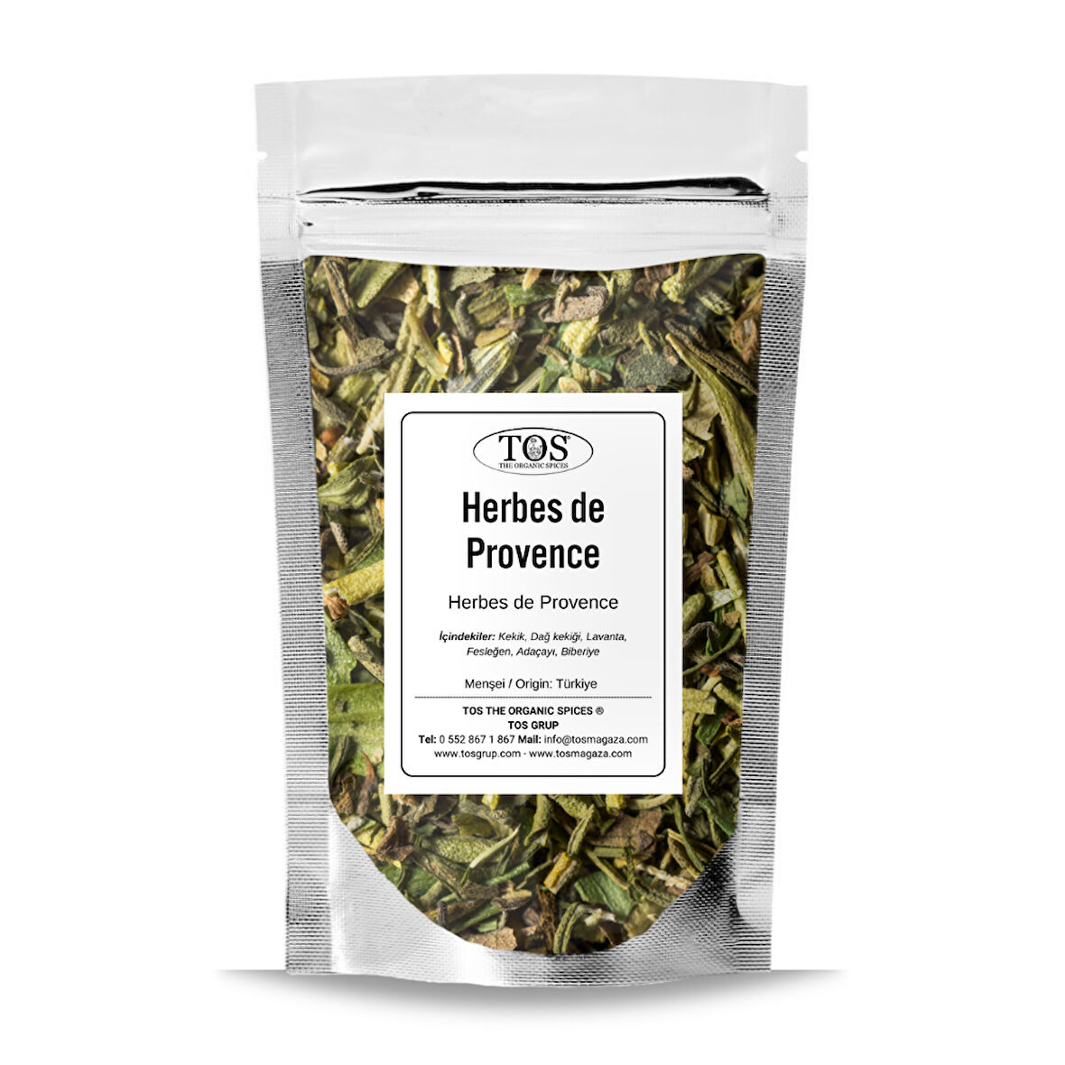Herbes de Provence 500 gr (1. Kalite)