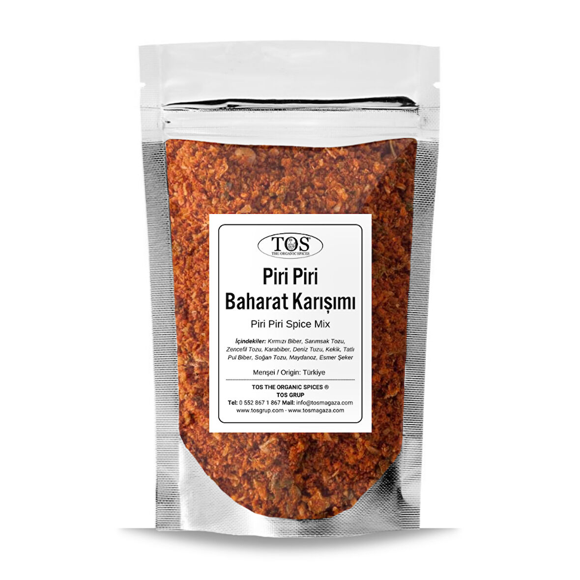 Piri Piri Baharat Karışımı 250 gr (1. Kalite)