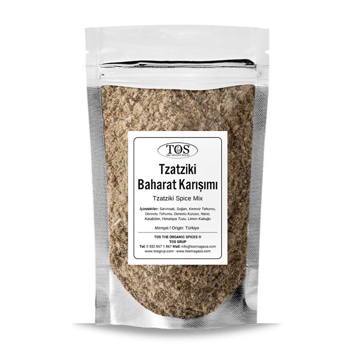 Tzatziki Baharat Karışımı 250 gr (1. Kalite)