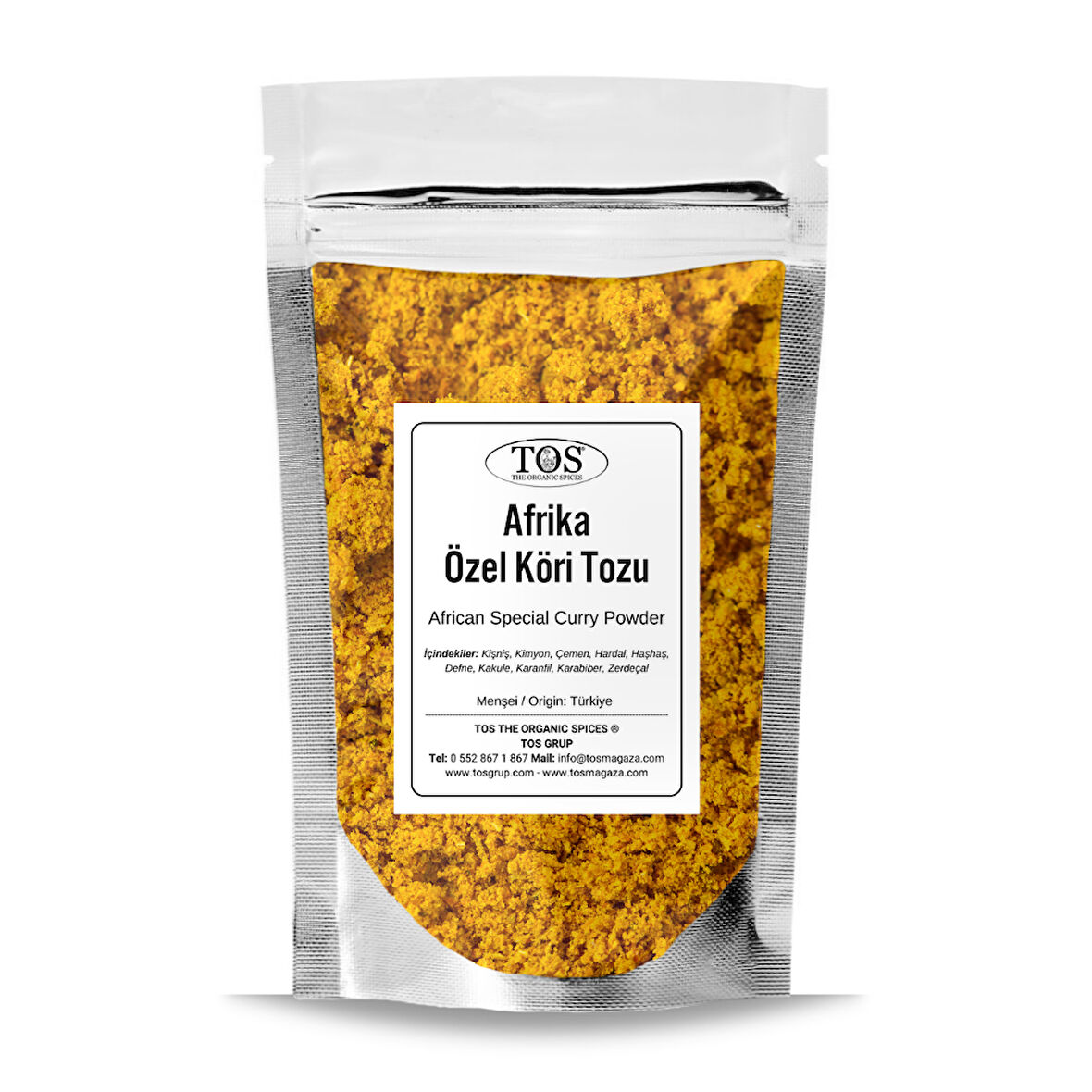 Afrika Özel Köri Tozu 100 gr (1. Kalite)
