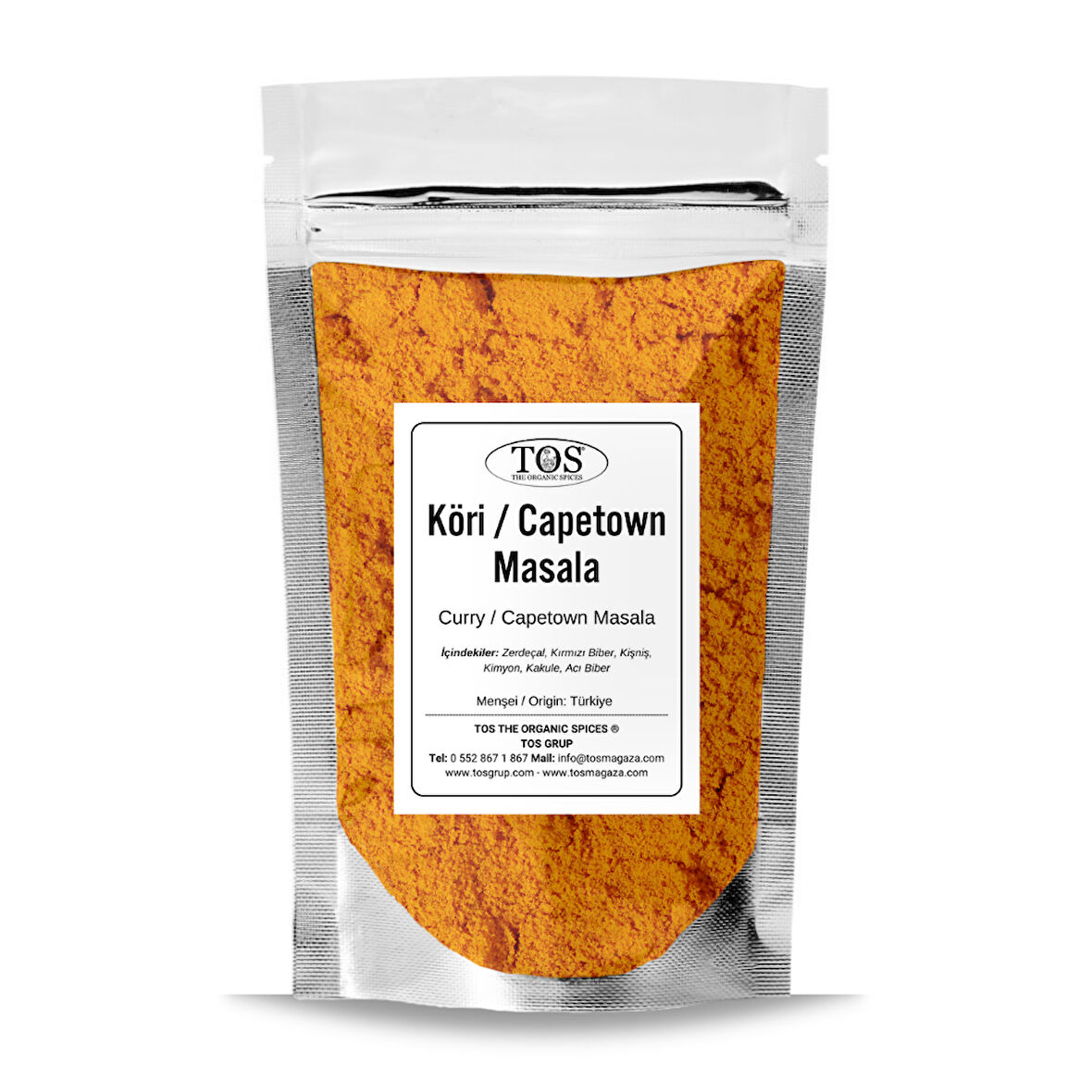 Köri / Capetown Masala 100 gr (1. Kalite)