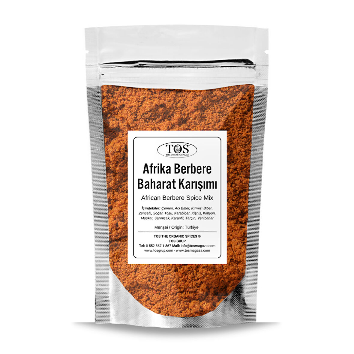Afrika Berbere Baharat Karışımı 100 gr (1. Kalite)