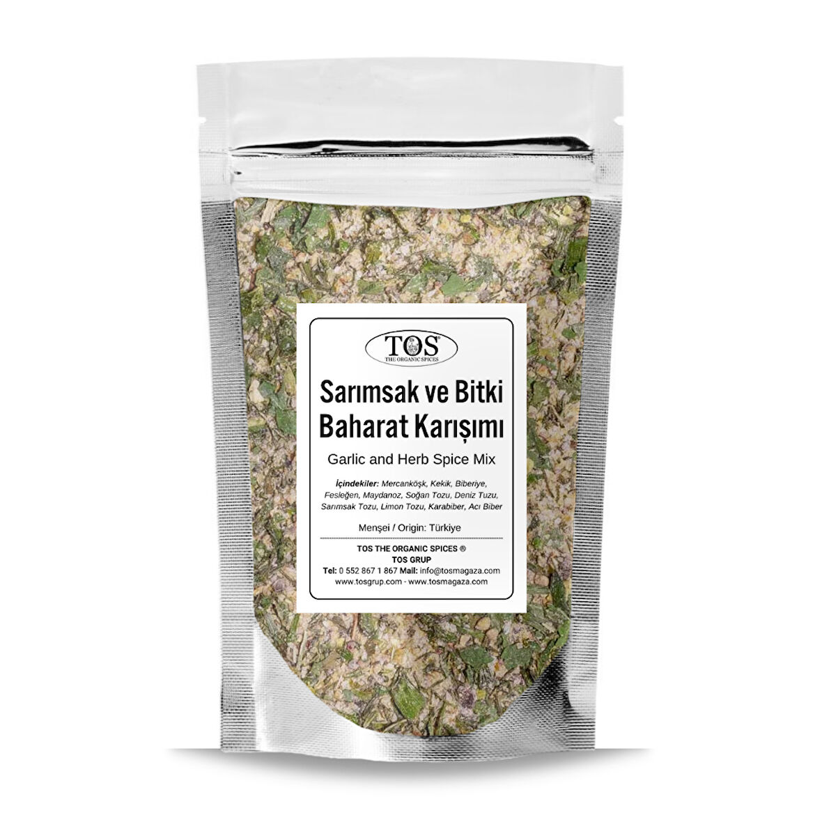 Sarımsak ve Bitki Baharat Karışımı 100 gr (1. Kalite)