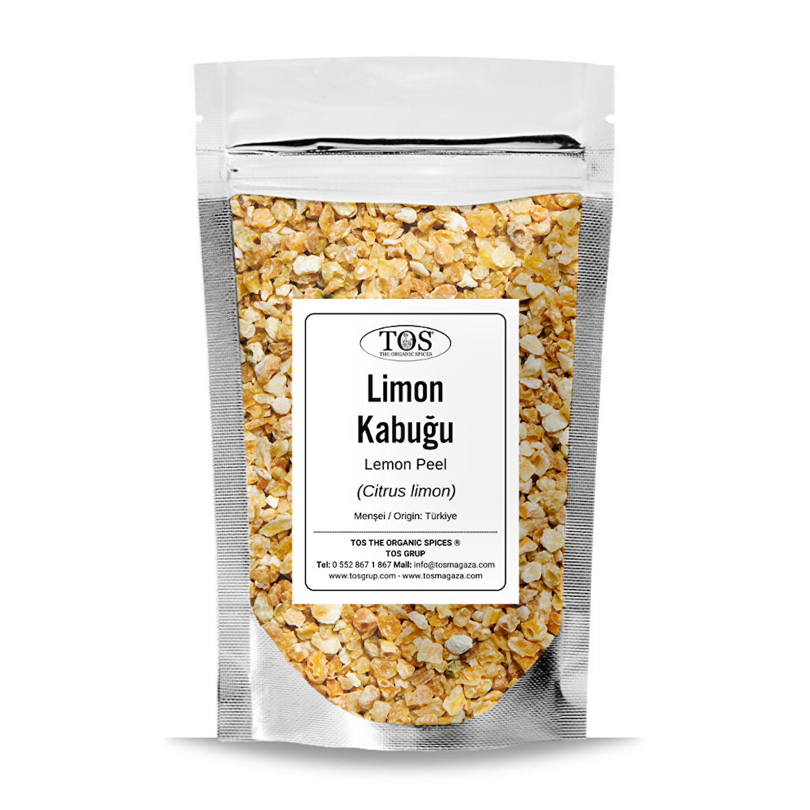 Limon Kabuğu 500 gr (1. Kalite) Citrus limon