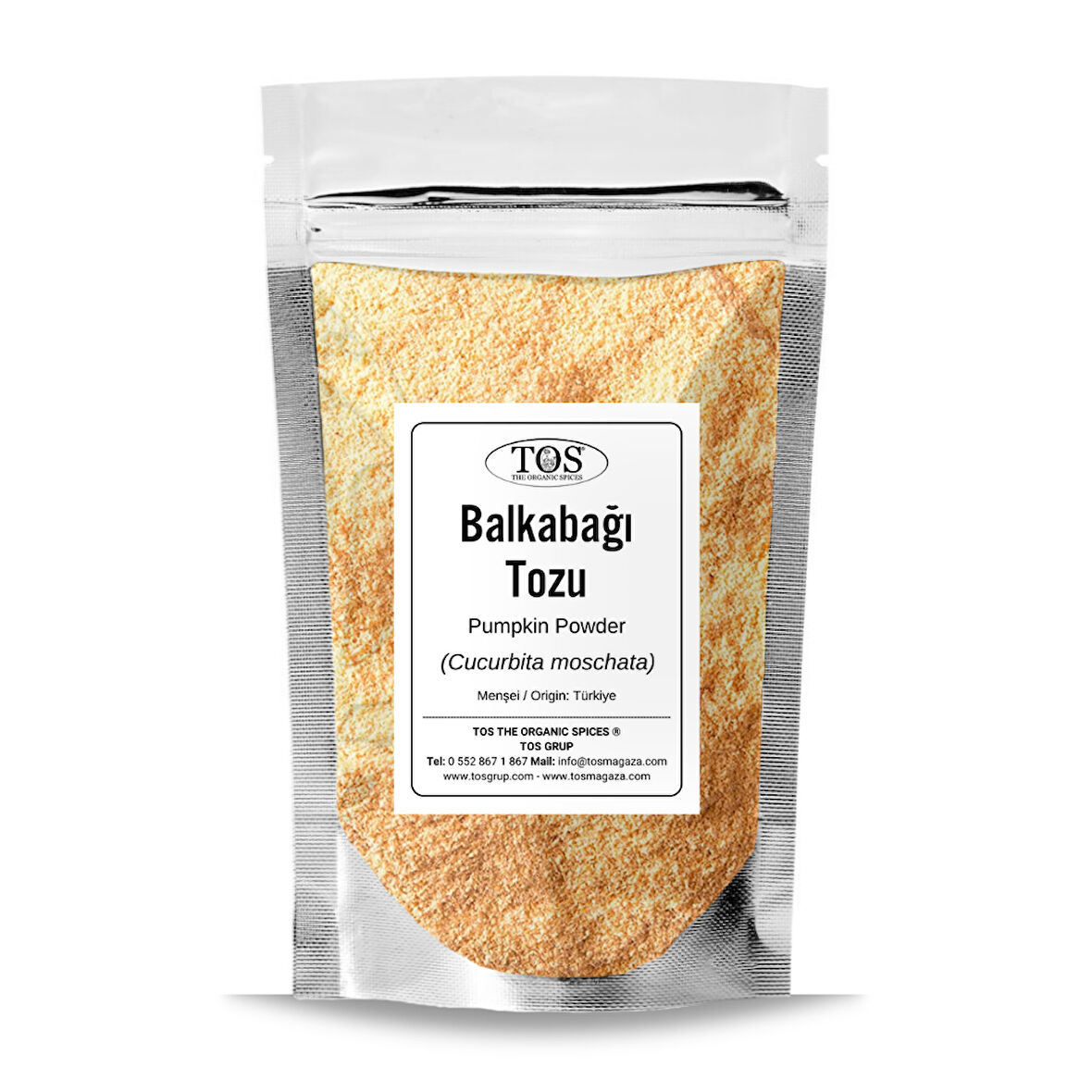 Balkabağı Tozu 500 gr (1. Kalite) Cucurbita moschata