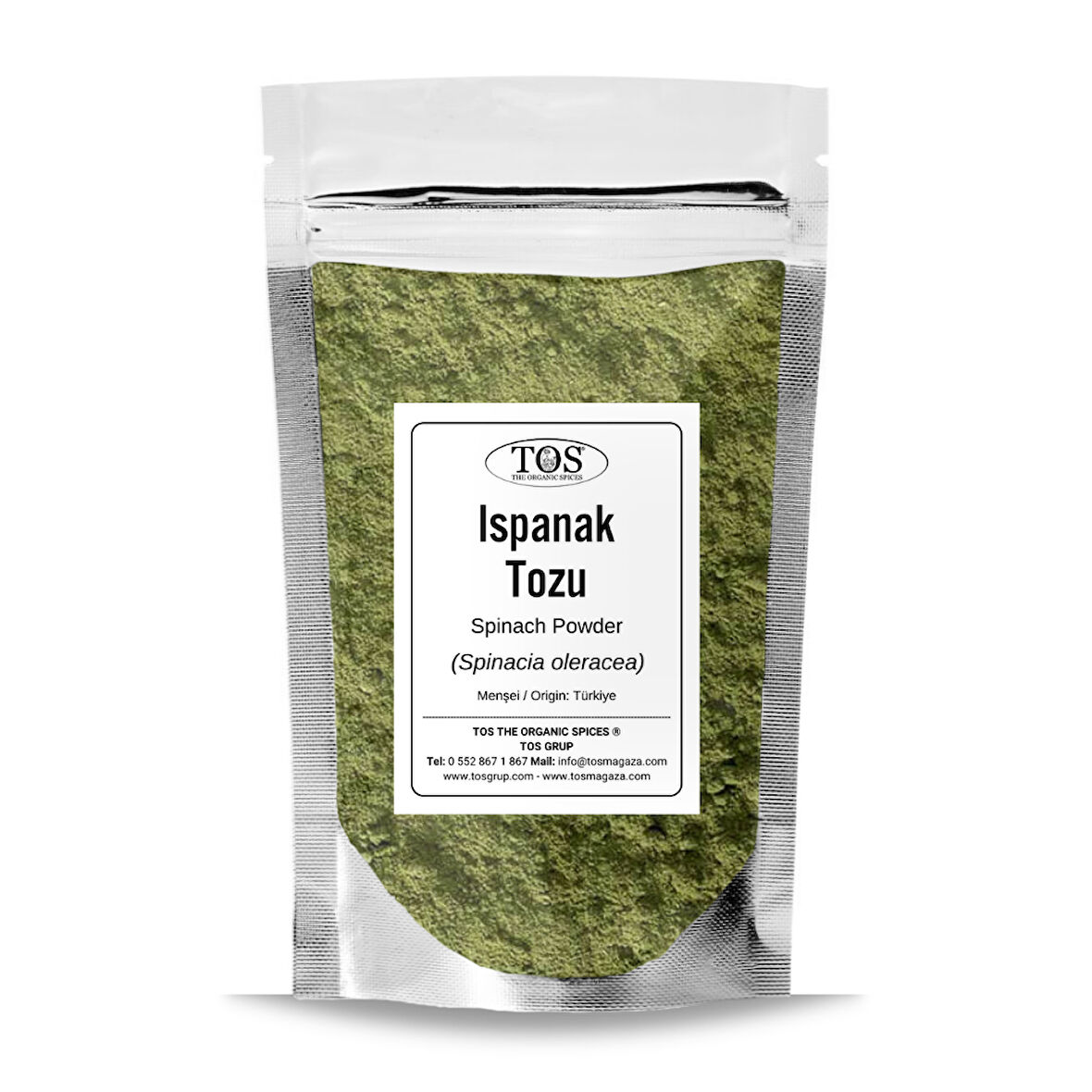 Ispanak Tozu 500 gr (1. Kalite) Spinacia oleracea