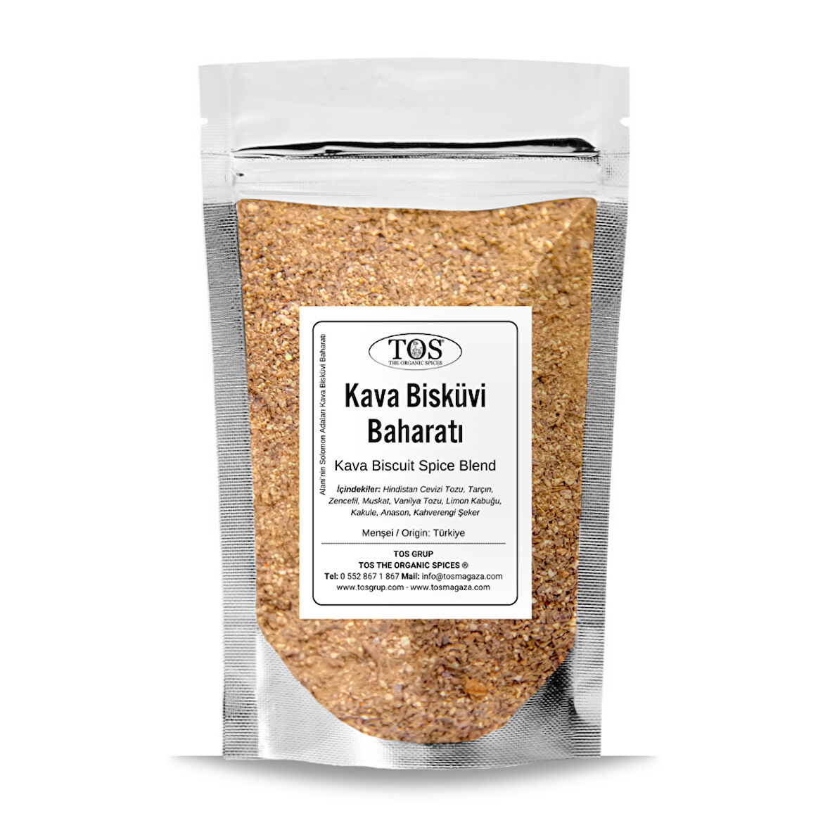 Alani’nin Solomon Adaları Kava Bisküvi Baharatı 250 gr Alani’s Solomon Islands Kava Biscuit Spice