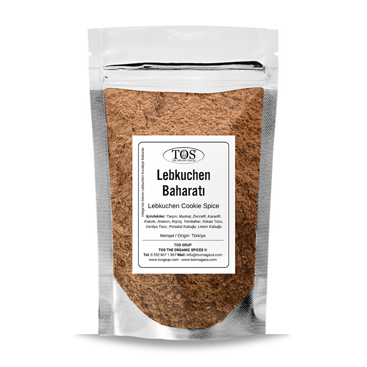 Helga’nın Alman Lebkuchen Kurabiye Baharatı 100 gr Helga’s German Lebkuchen Cookie Spice