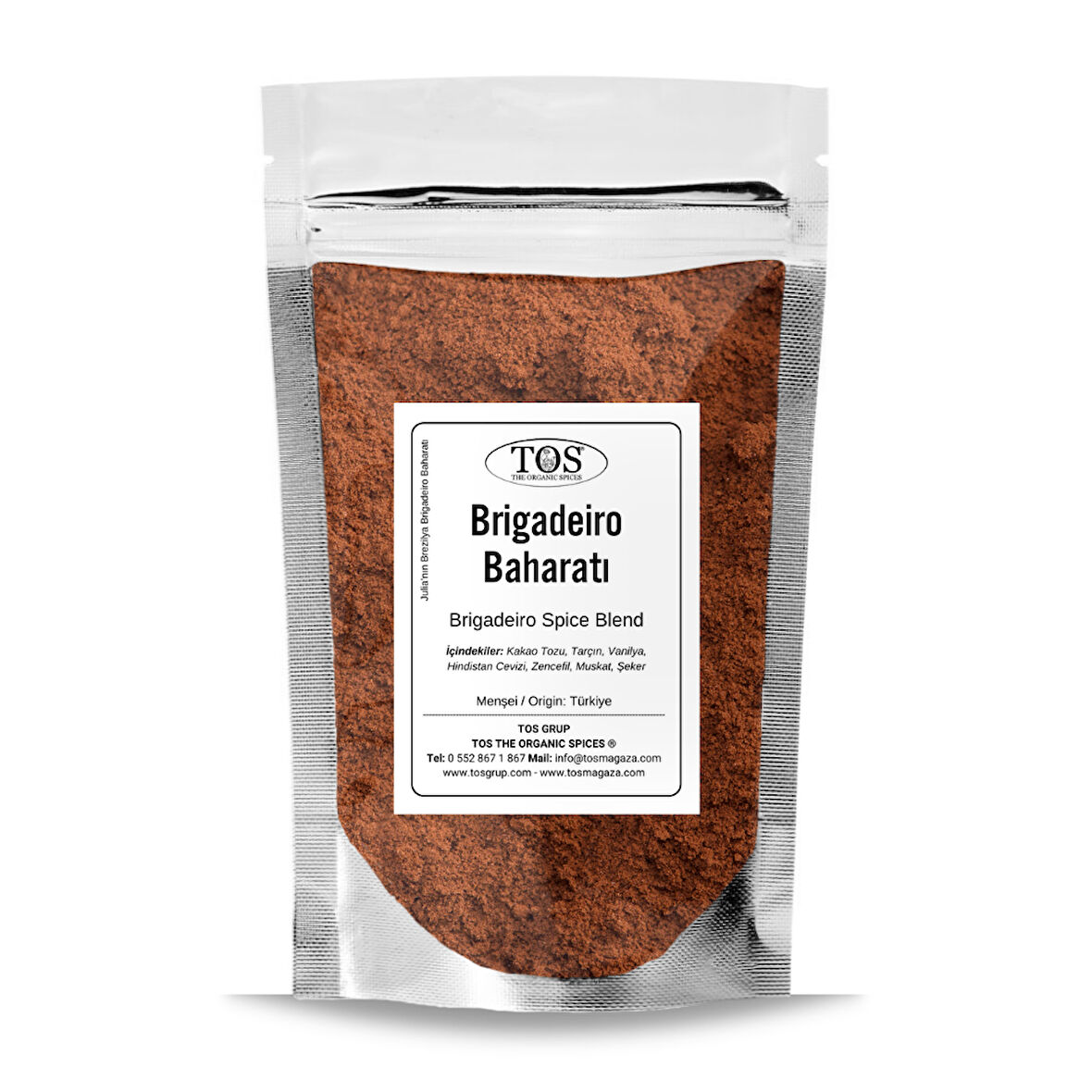 Julia’nın Brezilya Brigadeiro Baharatı 500 gr Julia’s Brazilian Brigadeiro Spice