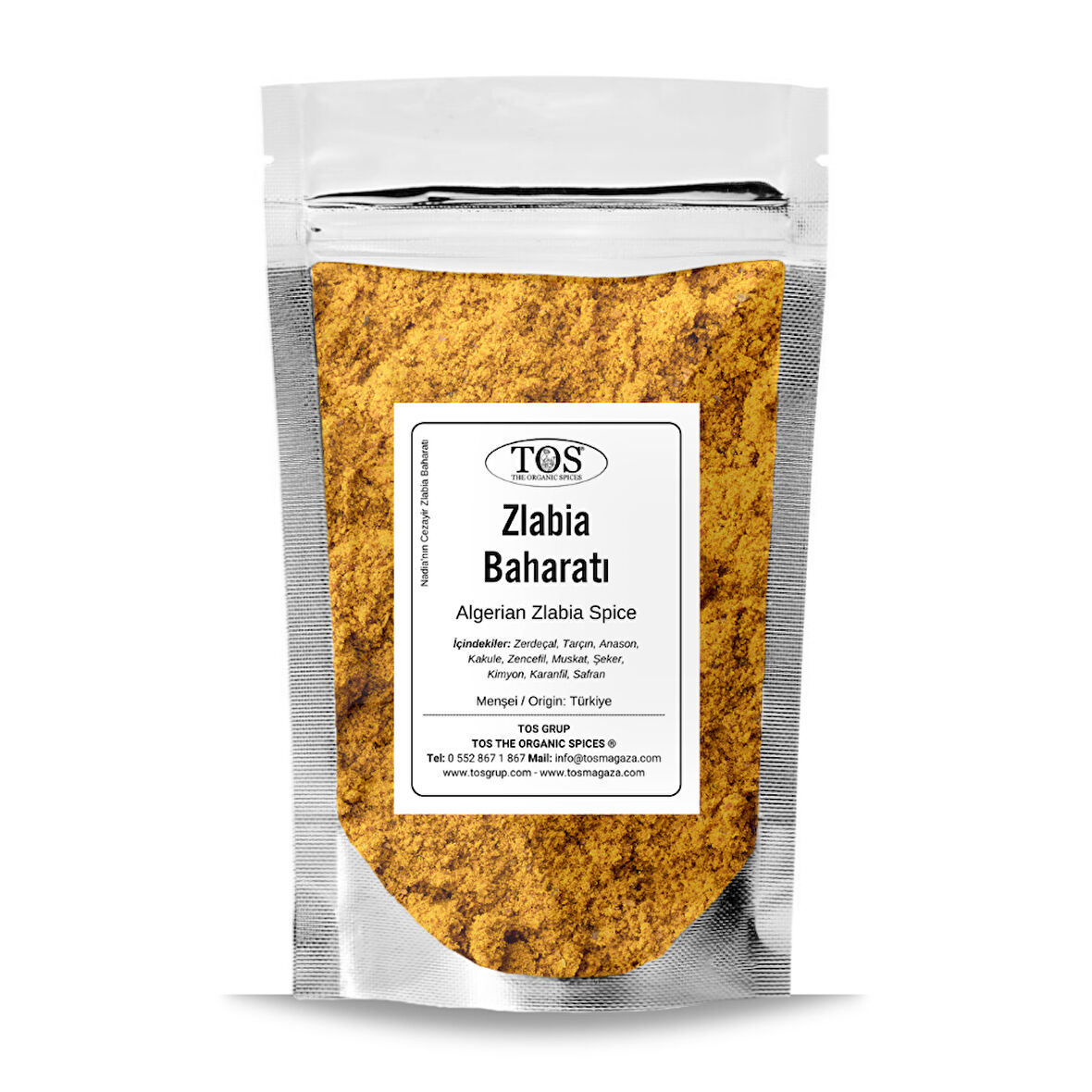 Nadia’nın Cezayir Zlabia Baharatı 100 gr Nadia’s Algerian Zlabia Spice