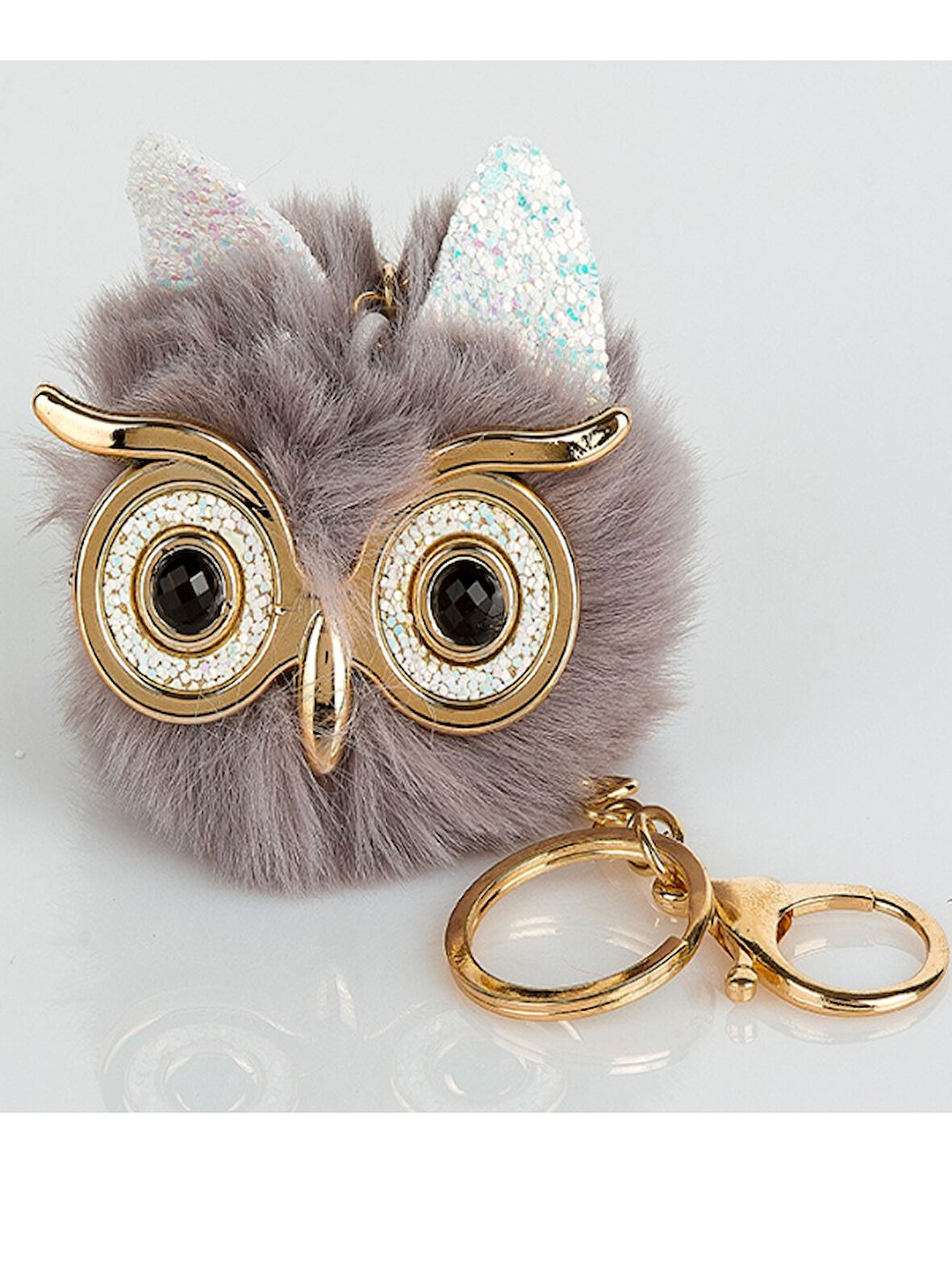 Peluş Baykuş Anahtarlık