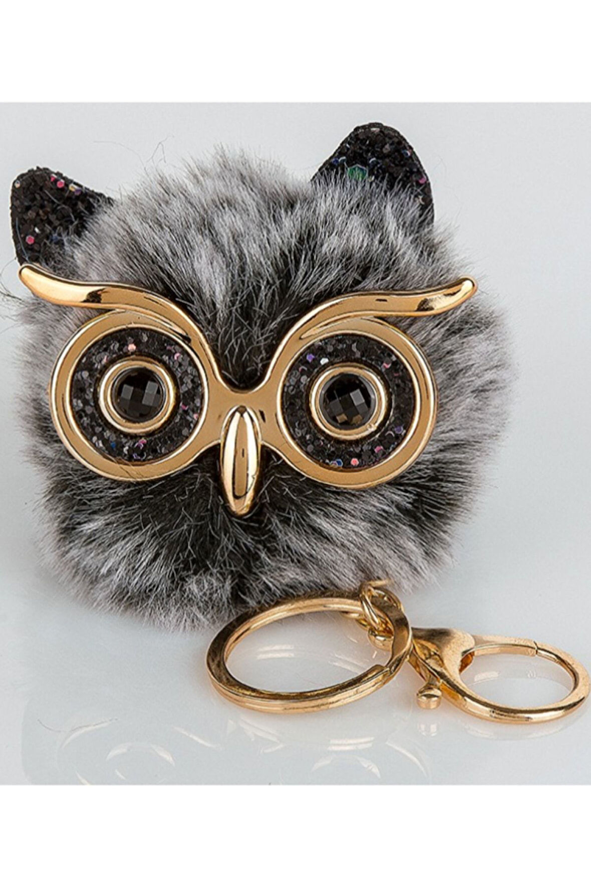 Peluş Baykuş Anahtarlık