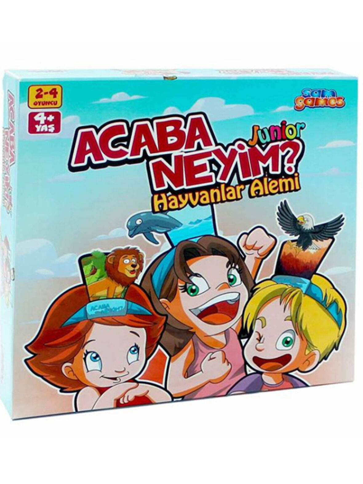 Acaba Neyim Junior Hayvanlar Kutu Oyunu