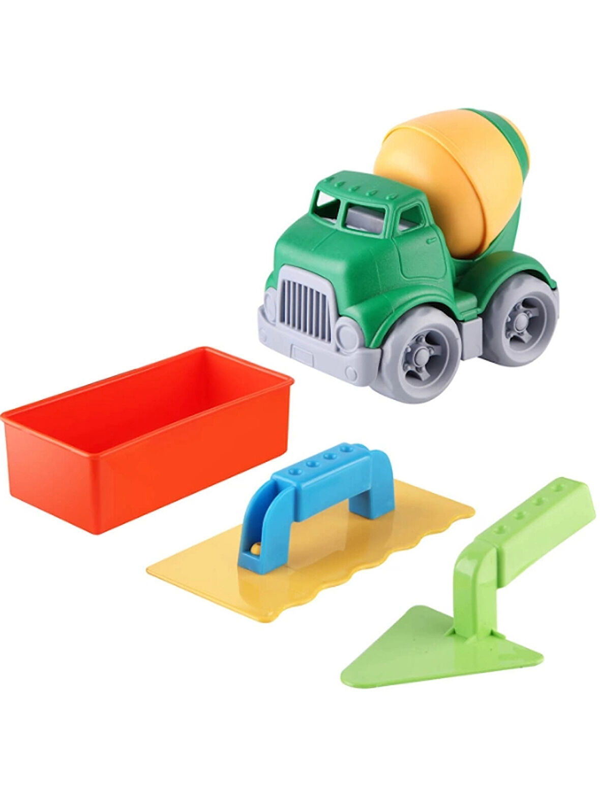 Fileli Oyuncak Mikser ve Deniz Plaj İnşaat Seti ( 4 Parça )