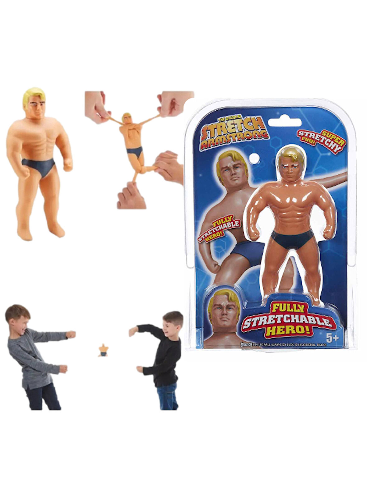 Stretch Mini Armstrong Figür - 15 cm